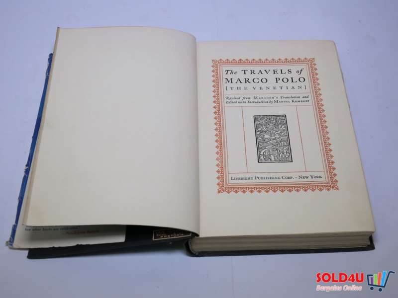 The Travels of Marco Polo - The Venetian - Manuel Komroff