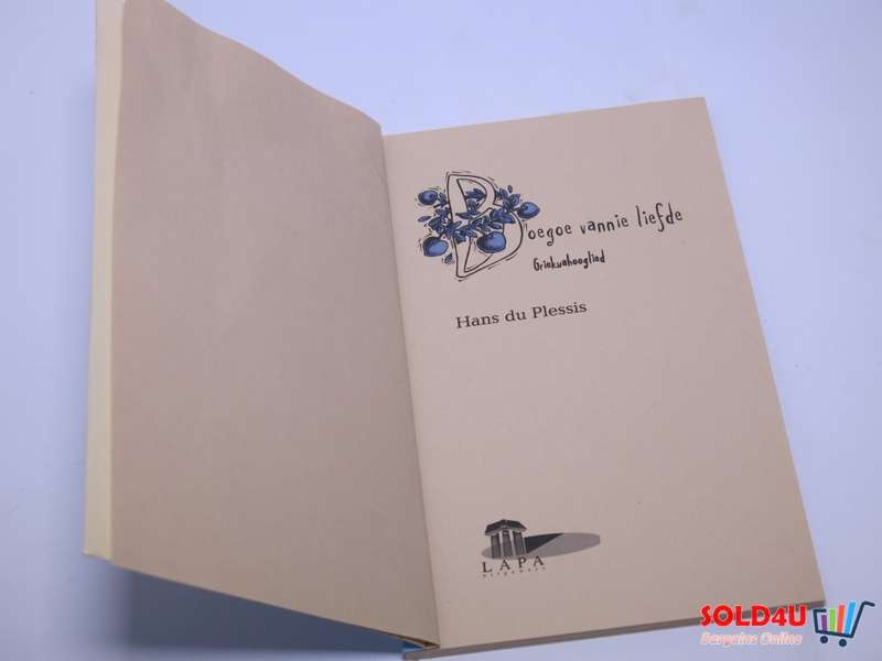 Boegoe Vannie Liefde  Hans Du Plessis