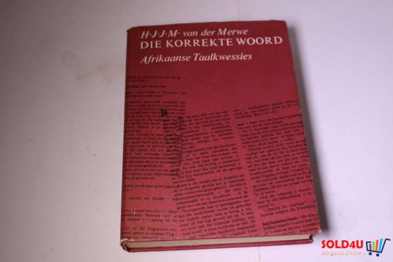 Die Korrekte Woord - Afrikaanse Taalkwessies by H.J.J.M. van der Merwe