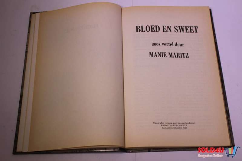 Bloed en Sweet - Soos Vertel deur - Manie Maritz