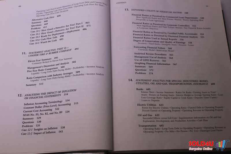 Financial Statement Analysis - Using Financial Accounting Information - Charles H.Gibson