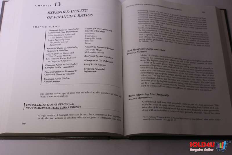 Financial Statement Analysis - Using Financial Accounting Information - Charles H.Gibson