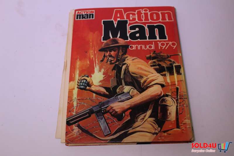 Action Man Annual 1979 (Pages a bit torn and taped)