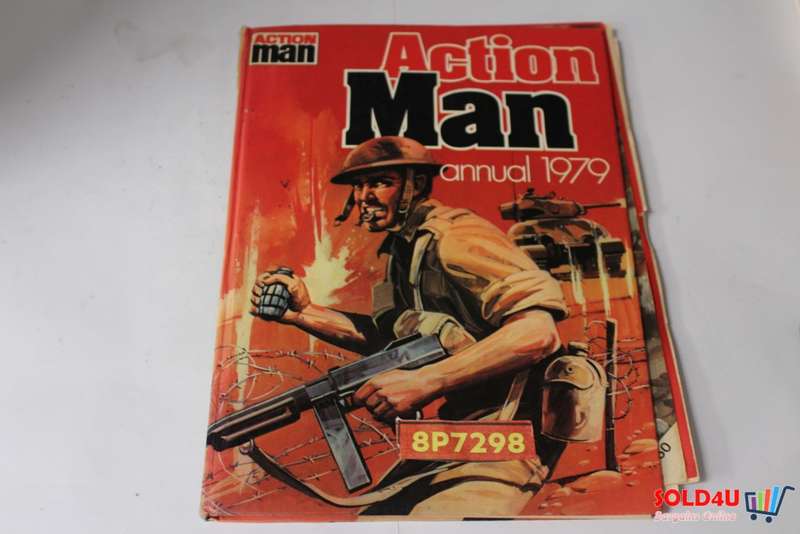 Action Man Annual 1979 (Pages a bit torn and taped)
