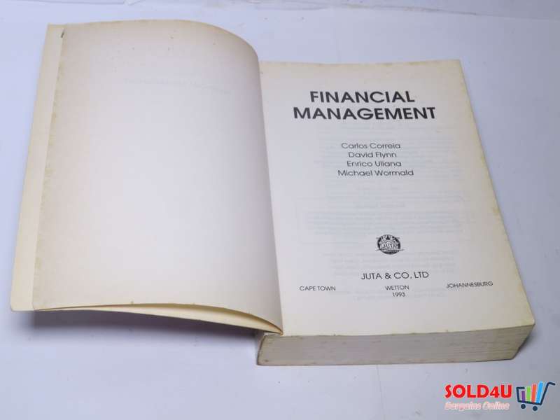Financial Management 3rd edition - C. Correia , D Flynn , E. Uliana, M.Wormald