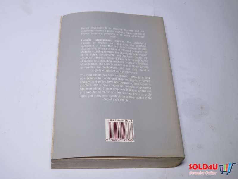 Financial Management 3rd edition - C. Correia , D Flynn , E. Uliana, M.Wormald