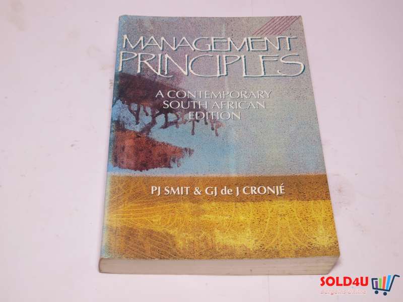 Management Principles - A Contemporary South African Edition - PJ Smit & GJ de J Cronje