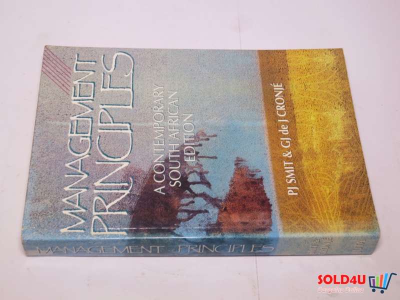 Management Principles - A Contemporary South African Edition - PJ Smit & GJ de J Cronje