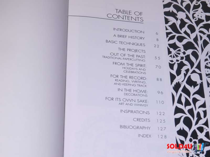 The Book Of Paper Cutting: A Complete Guide To All The Techniques - With More Than 100 Project Ideas