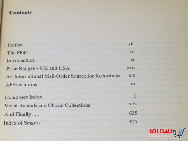 The Penguin Guide to Opera On Compact Disc -  Edward Greenfield , Ivan March & Robert Layton