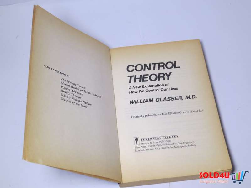 Control Theory by William Glasser