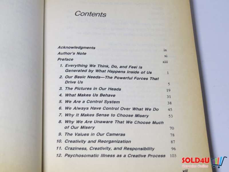Control Theory by William Glasser