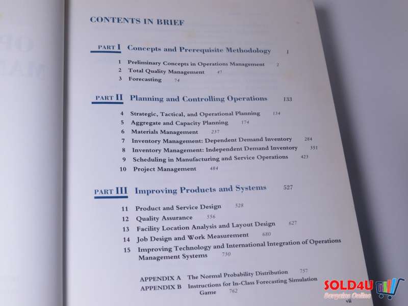Operations Management - Sang M. Lee & Marc J. Schniederjans