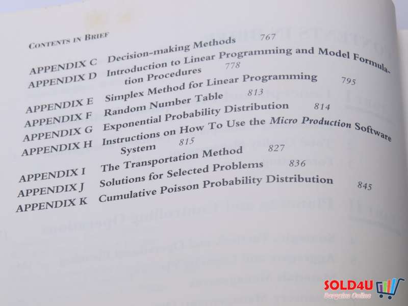 Operations Management - Sang M. Lee & Marc J. Schniederjans