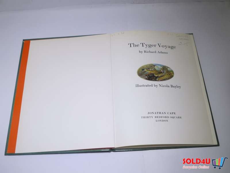 The Tyger Voyage by Richard Adams & Nicola Bayley