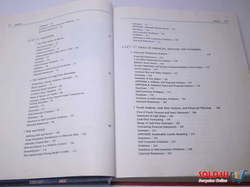 Fundamentals of Financial Management 8th Edition - James Van Horne &  John M. Wachowicz