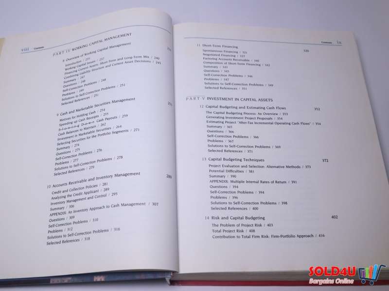 Fundamentals of Financial Management 8th Edition - James Van Horne &  John M. Wachowicz