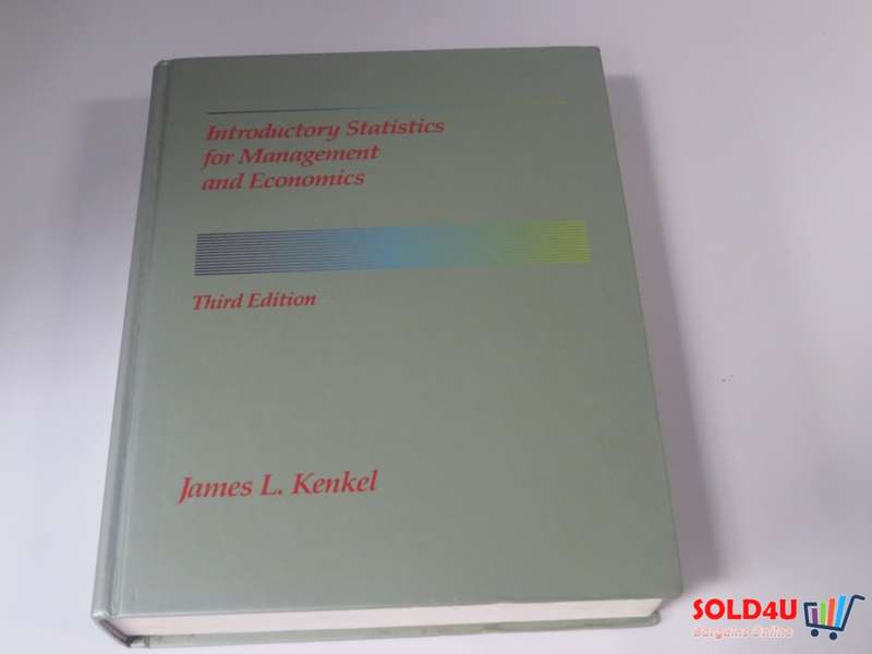 Introductory Statistics for Management and Economics 3rd Edition - James L.Kenkel