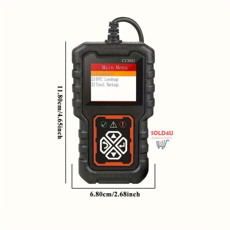 Car OBD2 Code Scanner Diagnostic Erase Engine Fault Codes