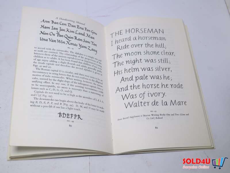 A Handwriting Manual -  Alfred Fairbank