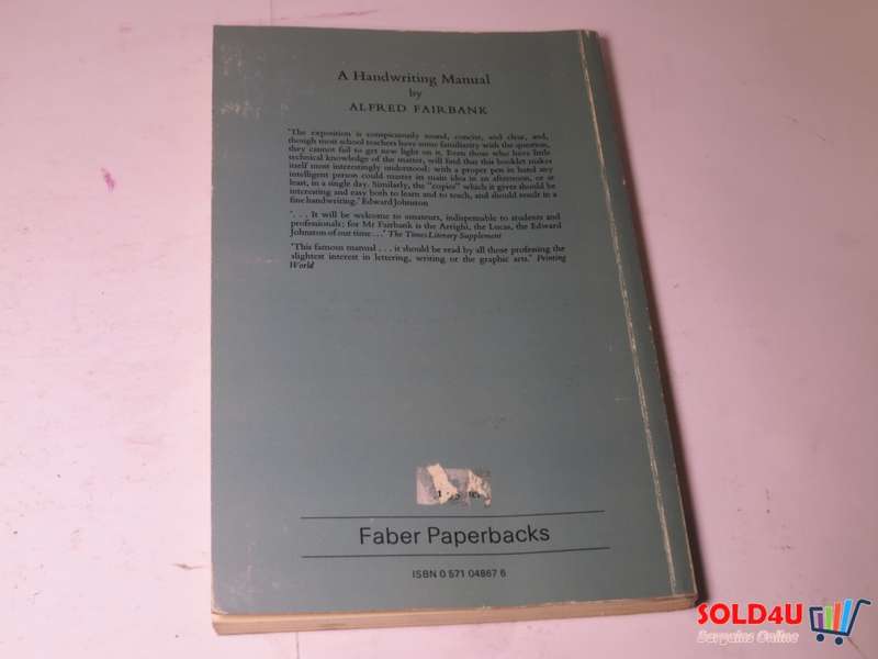 A Handwriting Manual -  Alfred Fairbank