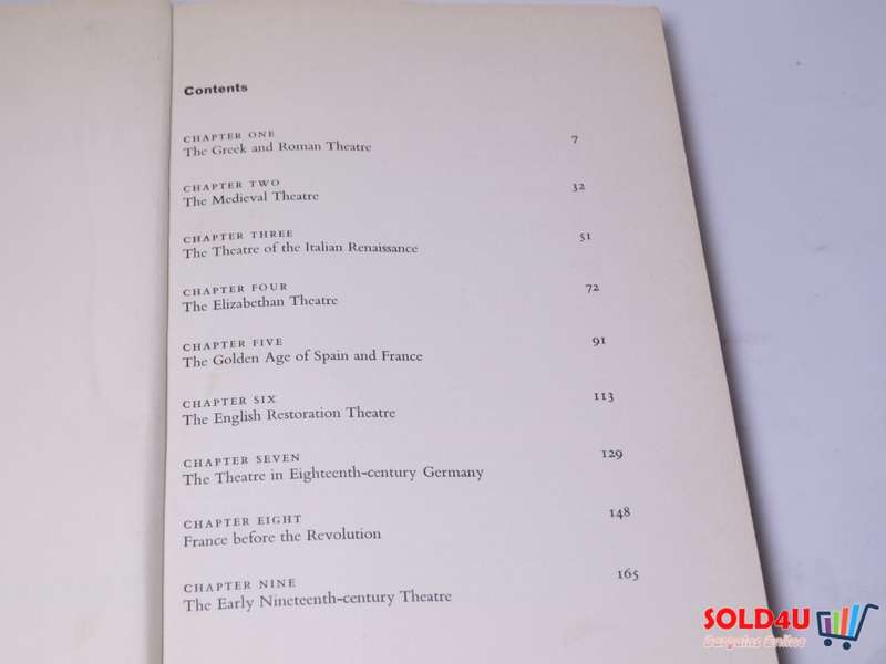 A Concise History of the Theatre - 262 Plates , 34 in Color - Phyllis Hartnoll