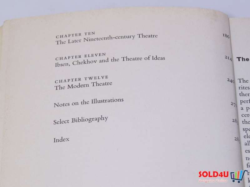 A Concise History of the Theatre - 262 Plates , 34 in Color - Phyllis Hartnoll