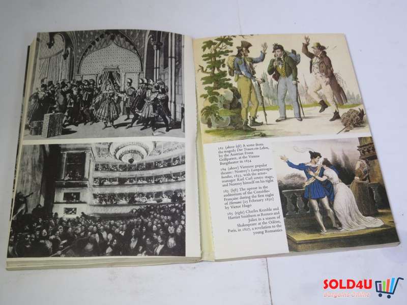 A Concise History of the Theatre - 262 Plates , 34 in Color - Phyllis Hartnoll