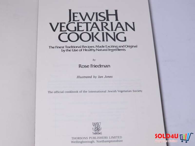 Jewish Vegeterian Cooking - Rose Friedman