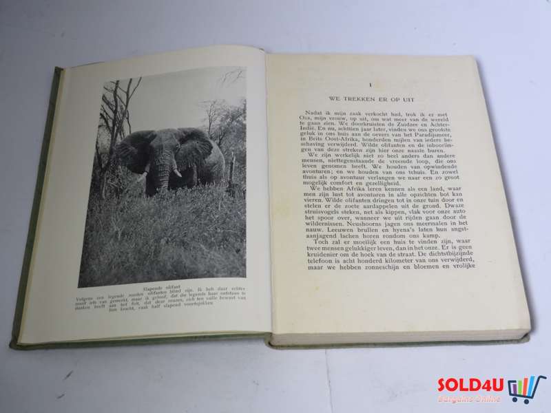 Safari - Film-Jacht Op Groot wild in Midden Afrika - Martin Johnson
