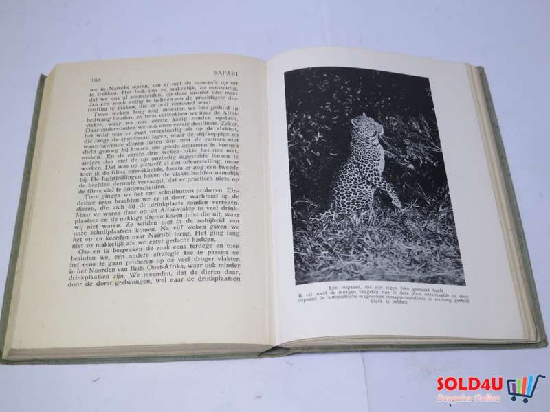 Safari - Film-Jacht Op Groot wild in Midden Afrika - Martin Johnson