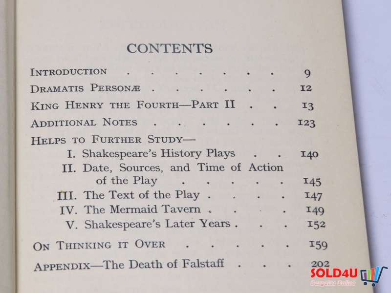 Shakespeare`s King Henry IV - Part II