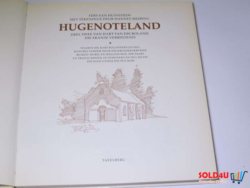 Ters van Huyssteen - Hugenoteland MetTekeninge deur Hannes Meiring