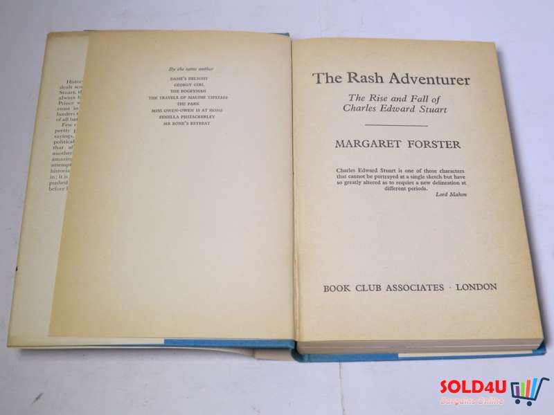 The Rash Adventurer - Margaret Forster