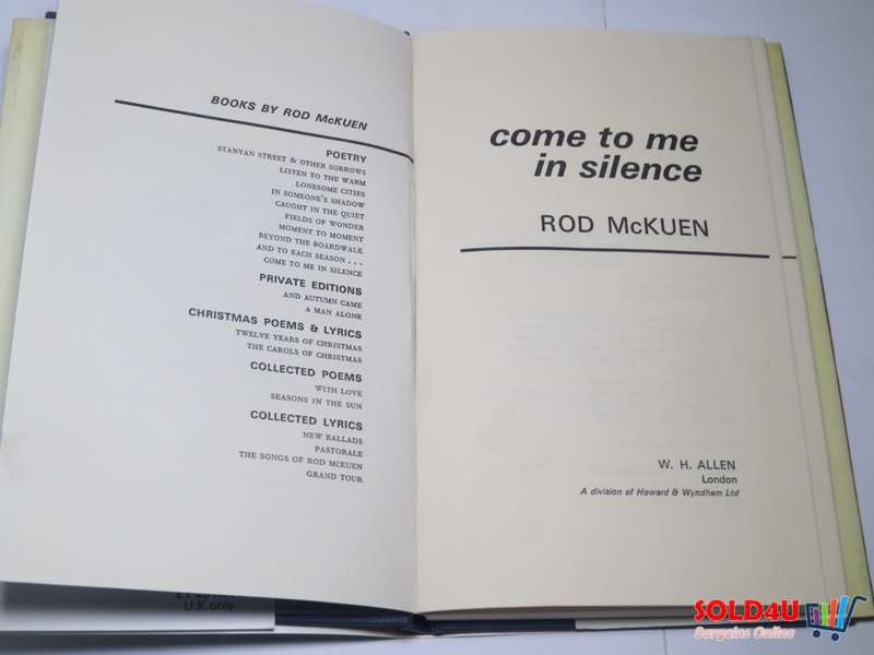 Come to me in Silence - Rod Mc Kuen