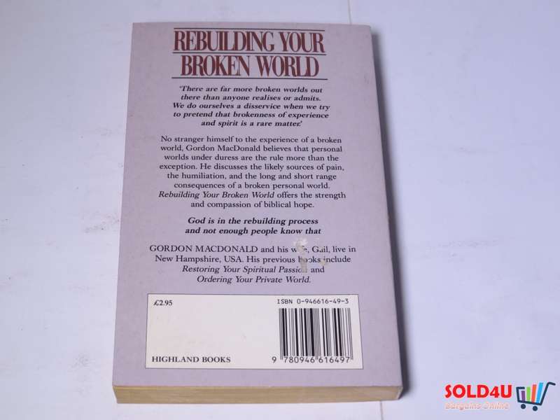 Rebuilding your Broken World - Gordon MacDonald