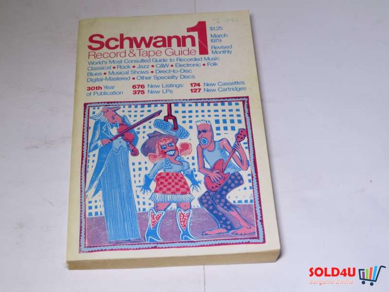 1979 Schwann-1 Record And Tape Guide