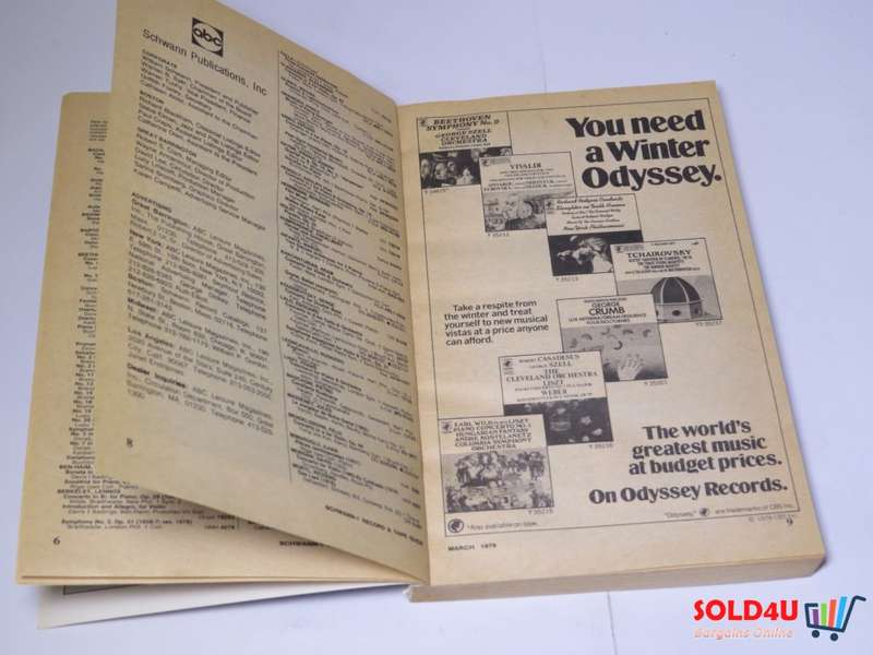 1979 Schwann-1 Record And Tape Guide