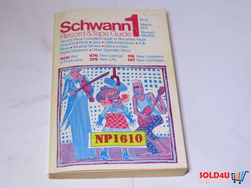 1979 Schwann-1 Record And Tape Guide