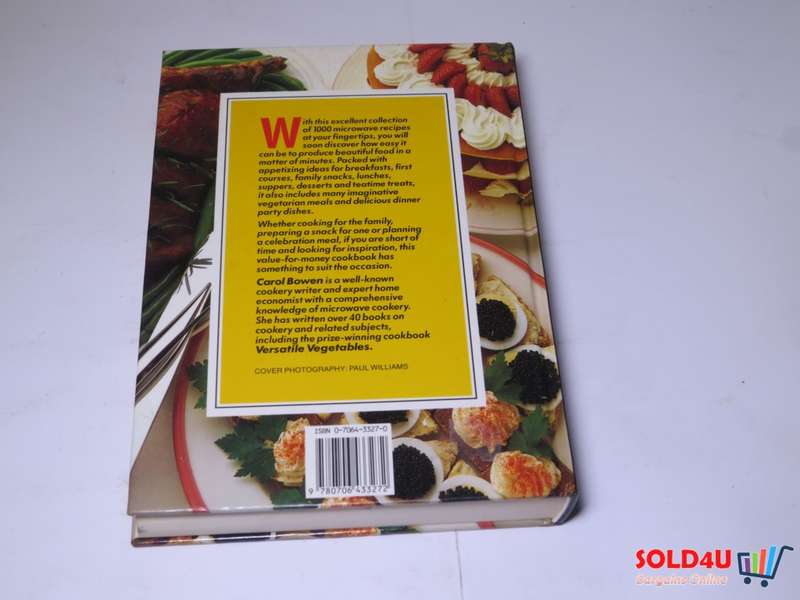 1000 Microwave Recipe CookBook - Carol Bowen