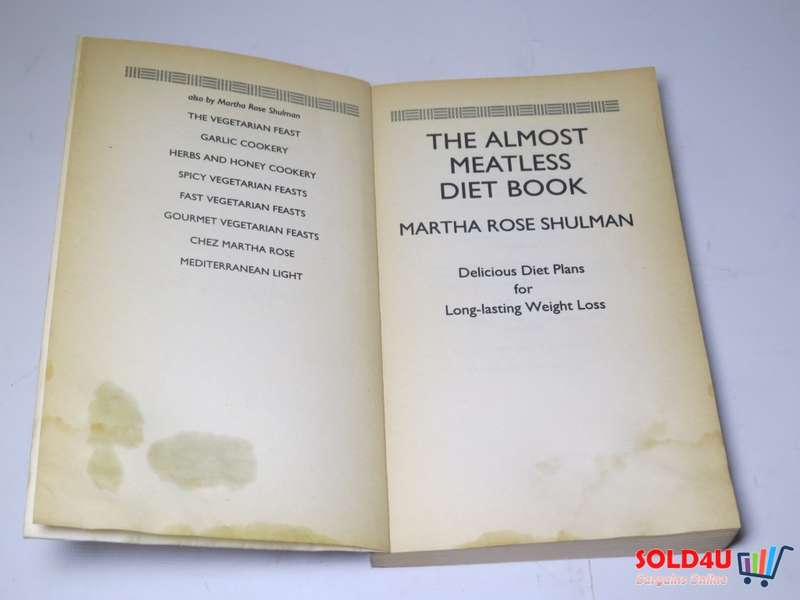 The Almost Meatless Diet Book - A delicious approach to long-lasting weight loss - Martha Rose Shulm