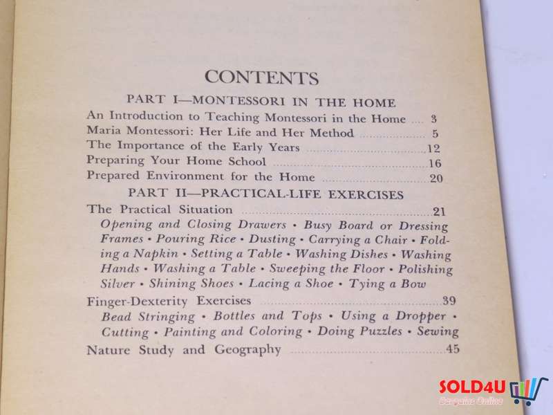 Teaching Montessori in the Home : The Pre-school years - Elizabeth G. Hainstock