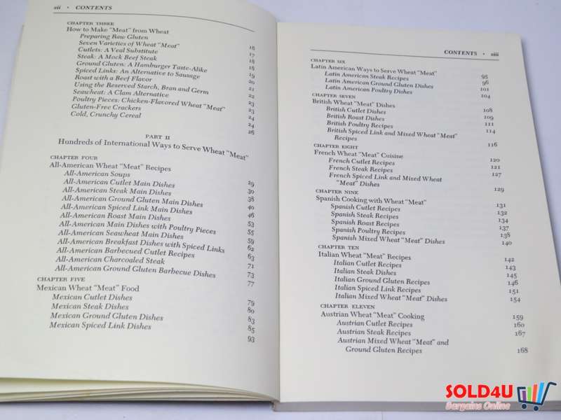 How to make all the Meat you Eat out of Wheat by Nina & Michael Shandler
