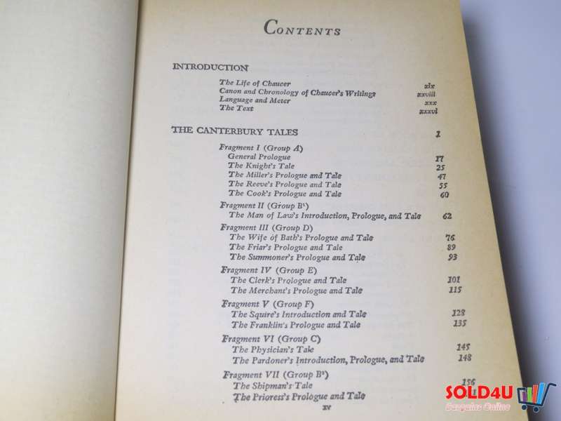 The Complete Works of Geoffrey Chaucer - F.N.Robinson
