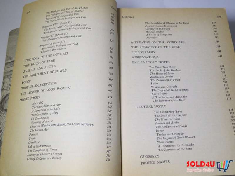 The Complete Works of Geoffrey Chaucer - F.N.Robinson