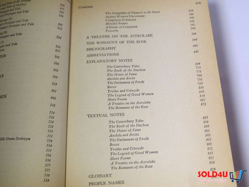 The Complete Works of Geoffrey Chaucer - F.N.Robinson