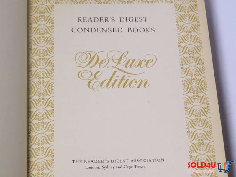 Reader`s Digest Condensed Books De Luxe Edition, The Man with The Golden Gun, The Vine and the Olive