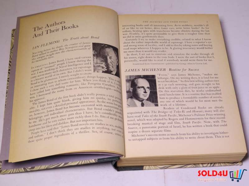 Reader`s Digest Condensed Books De Luxe Edition, The Man with The Golden Gun, The Vine and the Olive