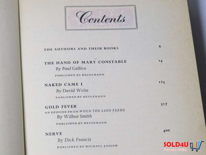 Reader`s Digest Condensed Books De Luxe Edition, The Hand of Mary Constable, Naked Came I, Gold Feve