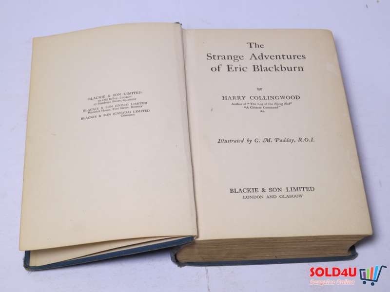 The Strange Adventures of Eric BlackBurn - Harry Collingwood